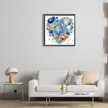 Load image into Gallery viewer, Diamond Painting - Full Round - love starfish (30*30CM)
