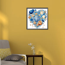 Load image into Gallery viewer, Diamond Painting - Full Round - love starfish (30*30CM)

