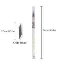 Load image into Gallery viewer, Diamond Painting Handbook Carving Pen Knife Paper Cutter Diamond Painting Tools
