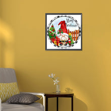 Load image into Gallery viewer, Diamond Painting - Full Round - christmas gnome (30*30CM)
