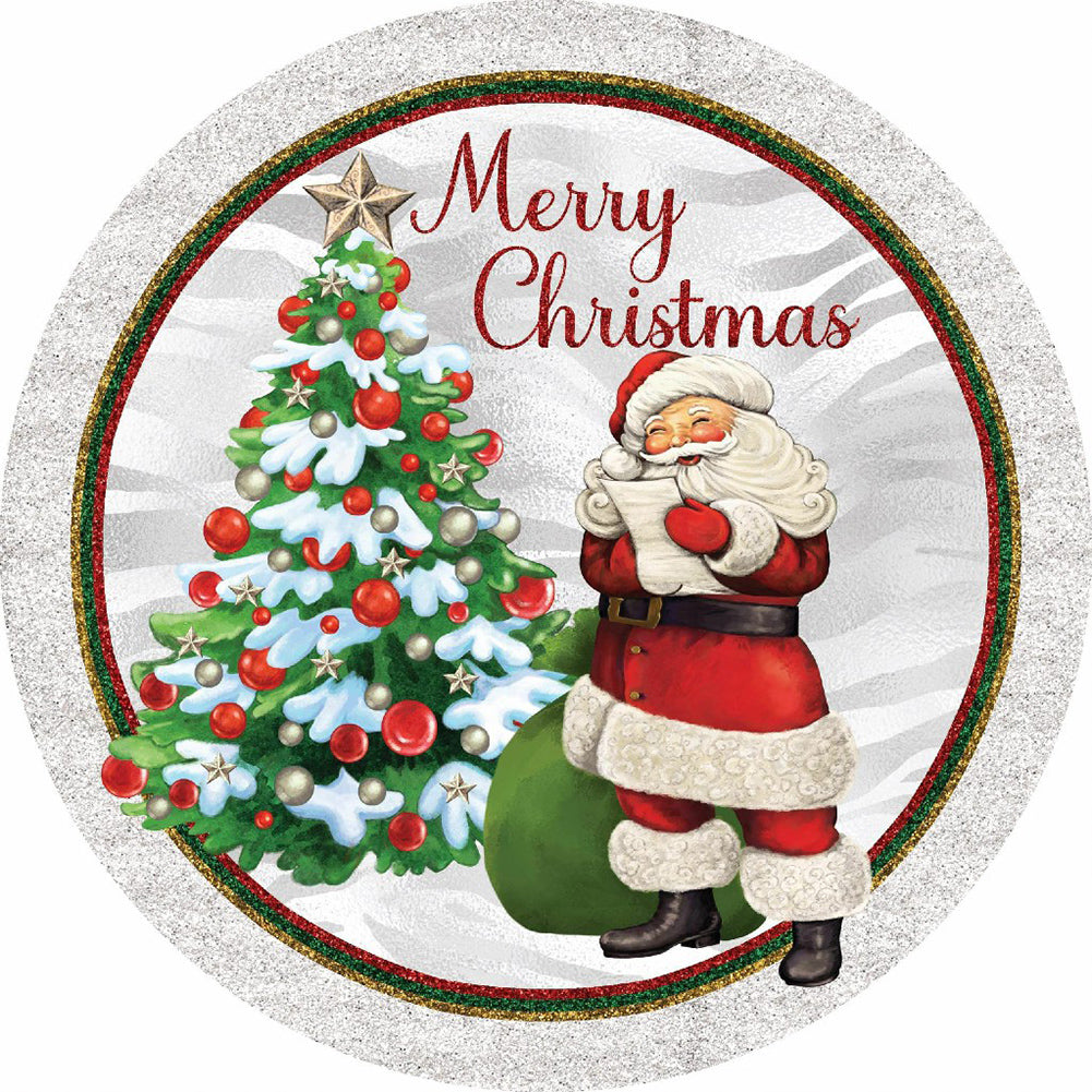 Diamond Painting - Full Round - Santa Claus (30*30CM)