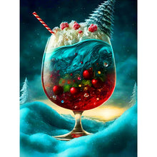 Load image into Gallery viewer, Diamond Painting - Full Round - Christmas water glass (30*40CM)
