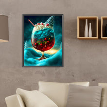 Load image into Gallery viewer, Diamond Painting - Full Round - Christmas water glass (30*40CM)
