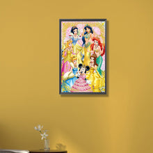 Load image into Gallery viewer, Diamond Painting - Full Round - disney princesses (30*50CM)
