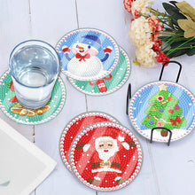 Load image into Gallery viewer, 6pcs Coaster Set Holiday Christmas DIY for Adults and Beginners Waterproof Coaster (BDZ04)
