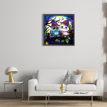 Load image into Gallery viewer, Diamond Painting - Full Round - halloween jack-o-lantern (30*30CM)
