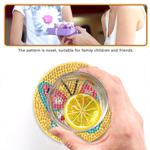 Load image into Gallery viewer, DIY Diamond Dot Art Coasters Mandara 6pcs (Butterfly)
