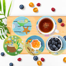 Load image into Gallery viewer, DIY Diamond Art Crafts Scenenry 8pcs Diamond Paintings Kits (Beach Vacation)
