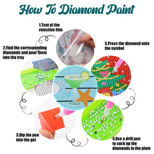 Load image into Gallery viewer, DIY Diamond Art Crafts Scenenry 8pcs Diamond Paintings Kits (Beach Vacation)
