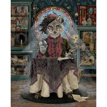 Load image into Gallery viewer, AB Diamond Painting - Full Round - aristocratic royal wolf (40*50CM)
