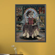 Load image into Gallery viewer, AB Diamond Painting - Full Round - aristocratic royal wolf (40*50CM)
