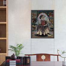 Load image into Gallery viewer, AB Diamond Painting - Full Round - aristocratic royal wolf (40*50CM)
