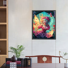 Load image into Gallery viewer, AB Diamond Painting - Full Round - butterfly girl (40*50CM)
