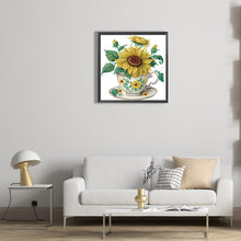 Load image into Gallery viewer, Diamond Painting - Partial Special Shaped - sunflower (30*30CM)
