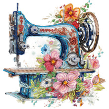 Load image into Gallery viewer, Diamond Painting - Partial Special Shaped - sewing machine (30*30CM)
