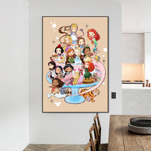 Load image into Gallery viewer, Diamond Painting - Full Round - Disney Princess (50*70CM)
