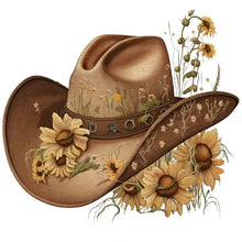 Load image into Gallery viewer, 2pcs Diamond Painting Set - Cowboy hat (30*30CM)
