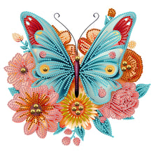 Load image into Gallery viewer, Diamond Painting - Partial Special Shaped - garden butterfly (30*30CM)
