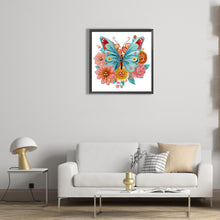 Load image into Gallery viewer, Diamond Painting - Partial Special Shaped - garden butterfly (30*30CM)
