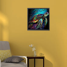 Load image into Gallery viewer, Diamond Painting - Full Round - sea turtle (30*30CM)
