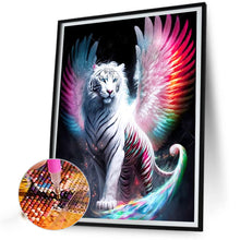 Load image into Gallery viewer, AB Diamond Painting - Full Round - tiger with wings (40*50CM)
