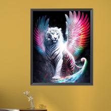 Load image into Gallery viewer, AB Diamond Painting - Full Round - tiger with wings (40*50CM)
