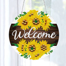 Load image into Gallery viewer, DIY Diamond Dots Art Cool Home Garden Decoration (Sunflower Welcome)
