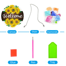 Load image into Gallery viewer, DIY Diamond Dots Art Cool Home Garden Decoration (Sunflower Welcome)
