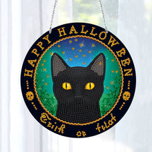 Load image into Gallery viewer, DIY Diamond Dots Art Cool Home Garden Decoration (Black Cat)
