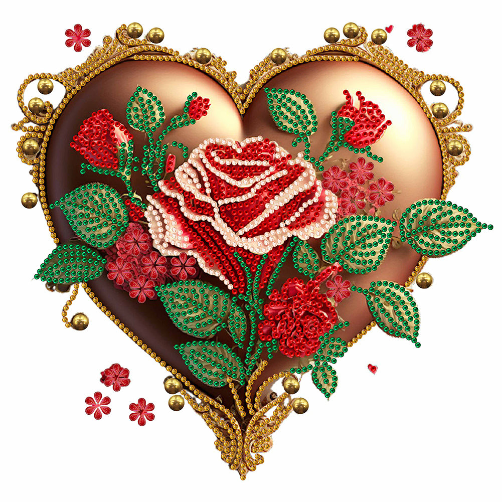 Diamond Painting - Partial Special Shaped - Playboy (30*30CM)