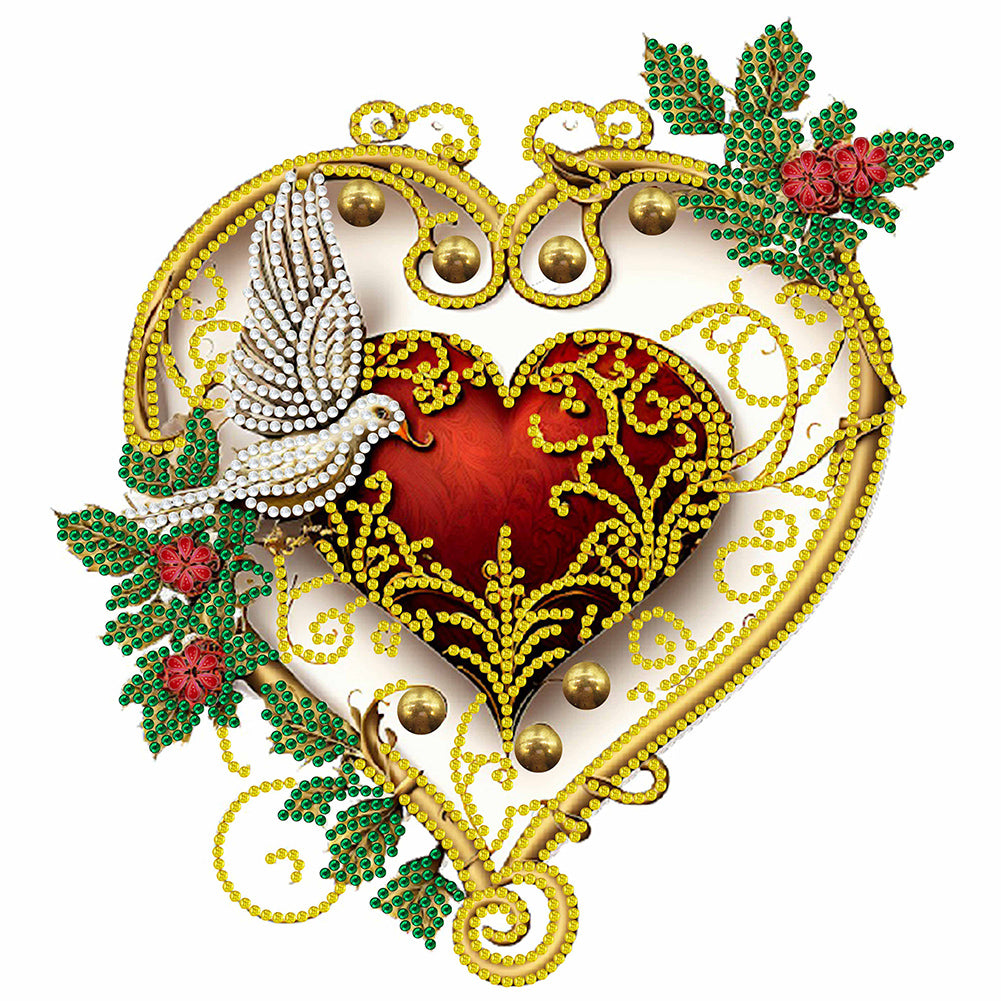 Diamond Painting - Partial Special Shaped - Playboy (30*30CM)