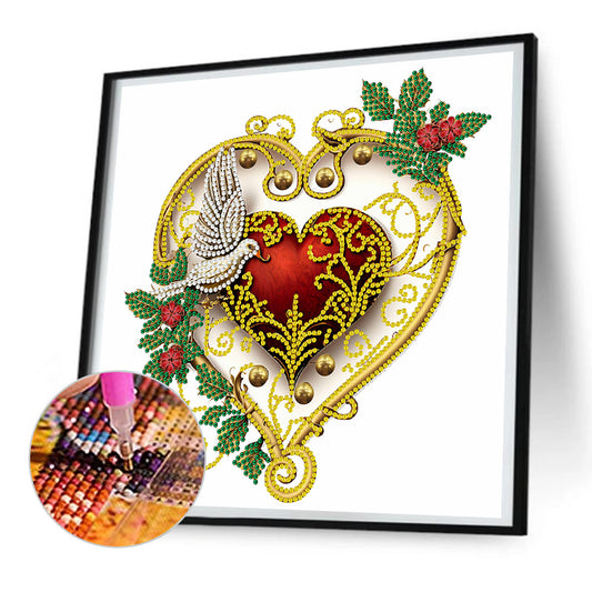 Diamond Painting - Partial Special Shaped - Playboy (30*30CM)