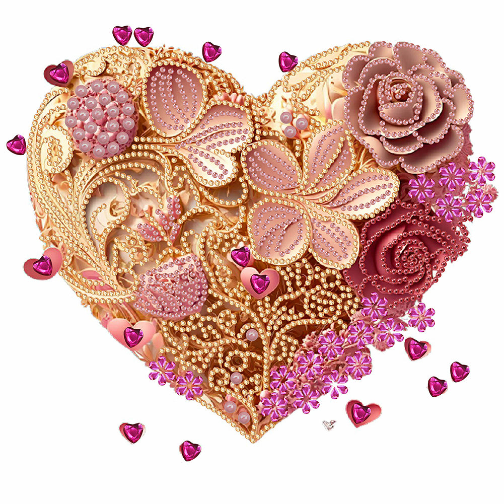 Diamond Painting - Partial Special Shaped - Playboy (30*30CM)