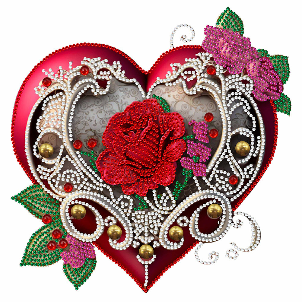 Diamond Painting - Partial Special Shaped - Playboy (30*30CM)