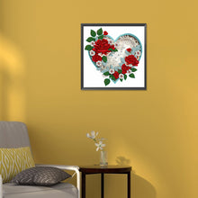 Load image into Gallery viewer, Diamond Painting - Partial Special Shaped - Playboy (30*30CM)
