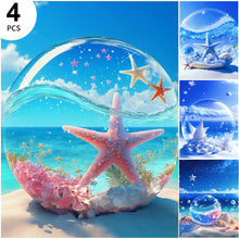 Load image into Gallery viewer, 4pcs Diamond Painting Set - dream beach (30*40CM)
