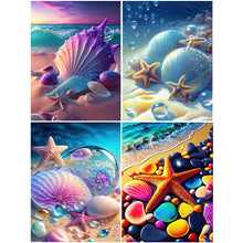Load image into Gallery viewer, 4pcs Diamond Painting Set - dream beach (30*40CM)
