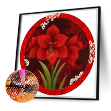 Load image into Gallery viewer, Diamond Painting - Full Round - round poinsettia (30*30CM)
