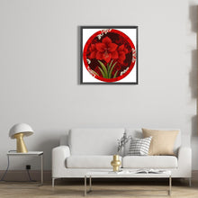 Load image into Gallery viewer, Diamond Painting - Full Round - round poinsettia (30*30CM)
