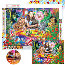 Load image into Gallery viewer, Diamond Painting - Full Square - wizard of oz (40*30CM)
