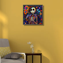 Load image into Gallery viewer, Diamond Painting - Full Round - Painted Skeleton Jack (40*40CM)
