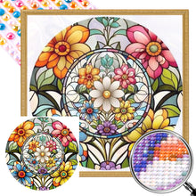 Load image into Gallery viewer, AB Diamond Painting - Full Round - glass painting (40*40CM)
