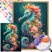 Load image into Gallery viewer, AB Diamond Painting - Full Round - seahorse (40*55CM)

