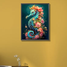 Load image into Gallery viewer, AB Diamond Painting - Full Round - seahorse (40*55CM)
