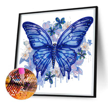 Load image into Gallery viewer, Diamond Painting - Partial Special Shaped - flowers and butterflies (30*30CM)
