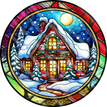 Load image into Gallery viewer, Diamond Painting - Full Round - christmas holiday card painting (30*30CM)
