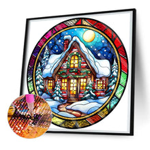 Load image into Gallery viewer, Diamond Painting - Full Round - christmas holiday card painting (30*30CM)
