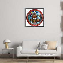 Load image into Gallery viewer, Diamond Painting - Full Round - christmas holiday card painting (30*30CM)
