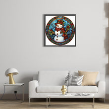 Load image into Gallery viewer, Diamond Painting - Full Round - christmas holiday card painting (30*30CM)
