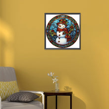 Load image into Gallery viewer, Diamond Painting - Full Round - christmas holiday card painting (30*30CM)

